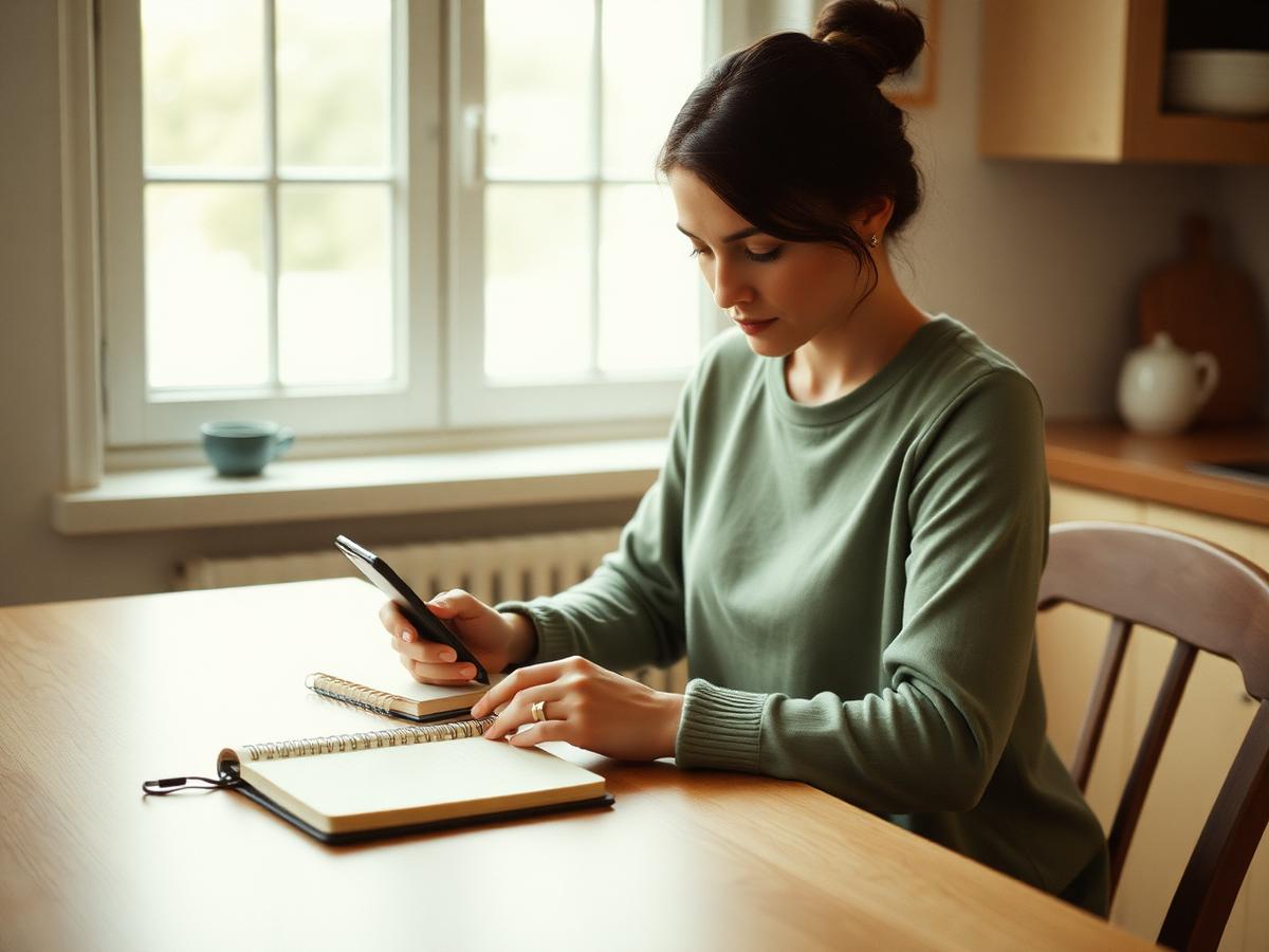 High conflict divorce coach helping a woman prepare for a difficult co-parenting conversation